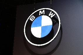 BMW signage and logo